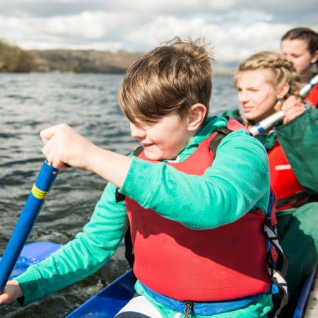 Scouts Canoeing